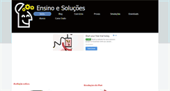 Desktop Screenshot of ensinoesolucoes.com